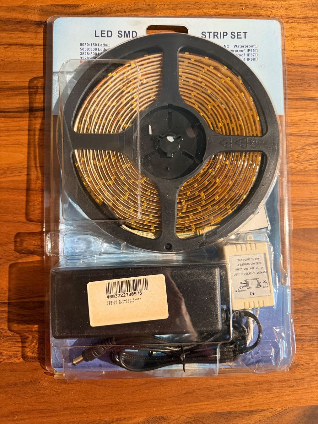 Ghirlande e barre luminose: LED Strip Set, warmweiss, neu, originalverpackt – Nuovo e nell'imballaggio originale da Lenzburg venduto da hay84