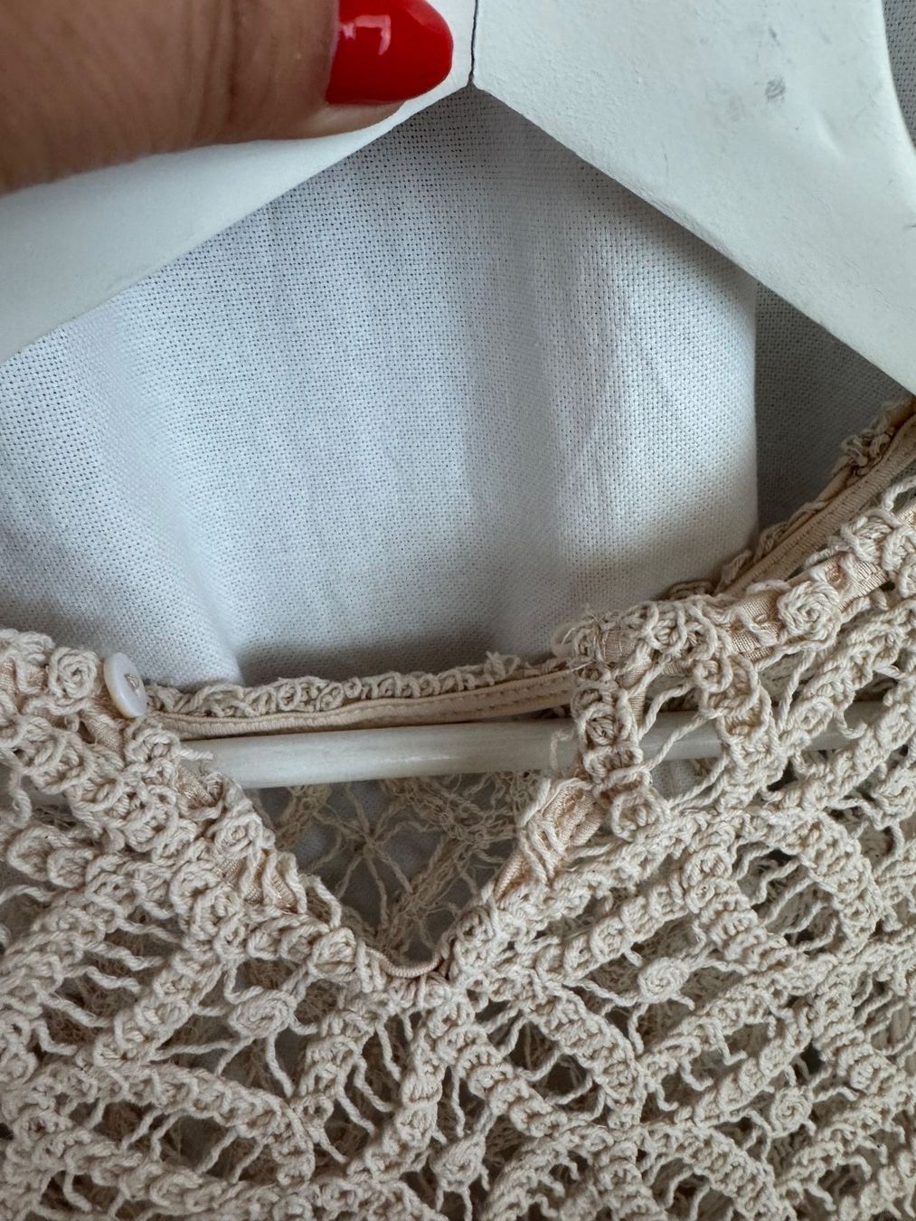 T-shirts: Strick Shirt beige Gr. 38 – Neuf (Voir description) à Zäziwil par blackpearl 1