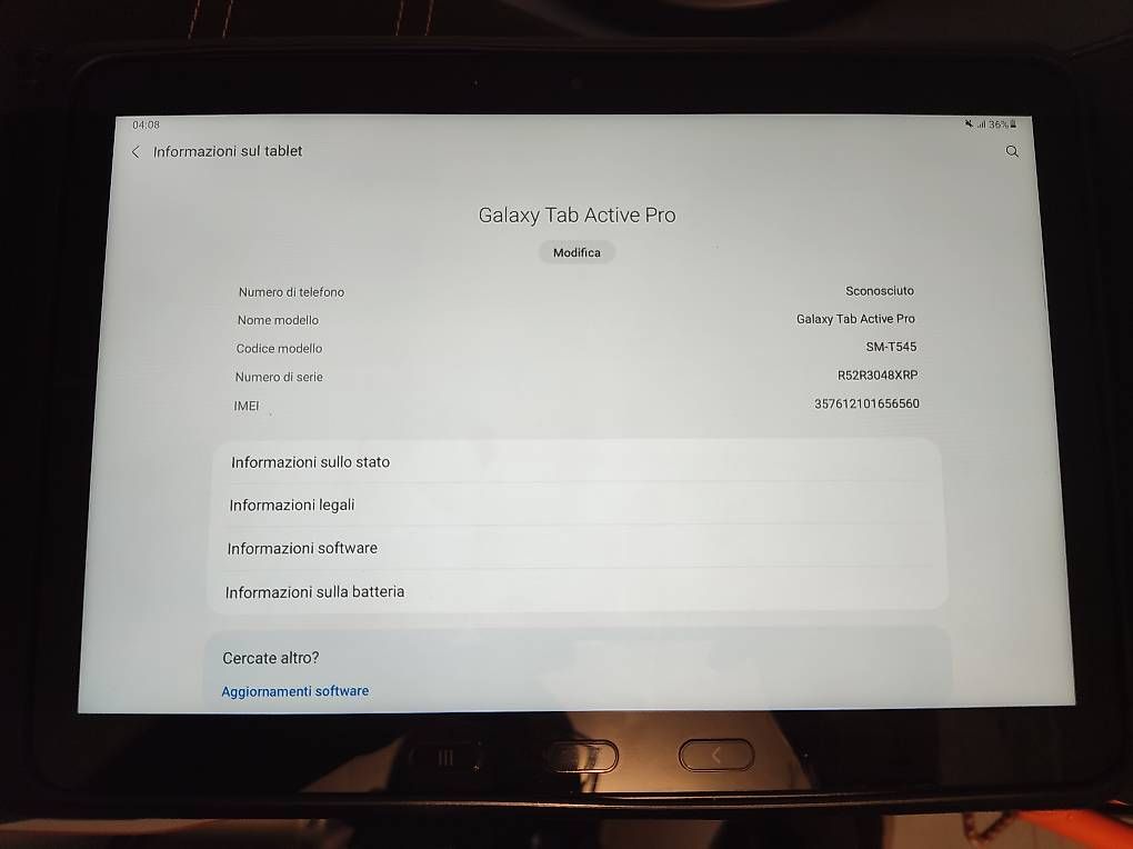 Tablet PC: Samsung Galaxy Tab Active Pro + RAM Mounts – Gebraucht aus S. Antonino von CHarb92 3