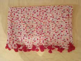 Taifun Accessories Tuch/Schal "SCHMETTERLINGE", 68 x 188 cm
