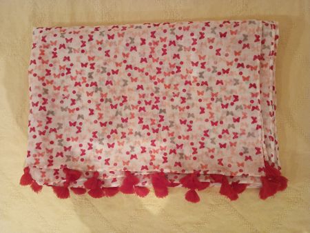 Taifun Accessories Tuch/Schal "SCHMETTERLINGE", 68 x 188 cm