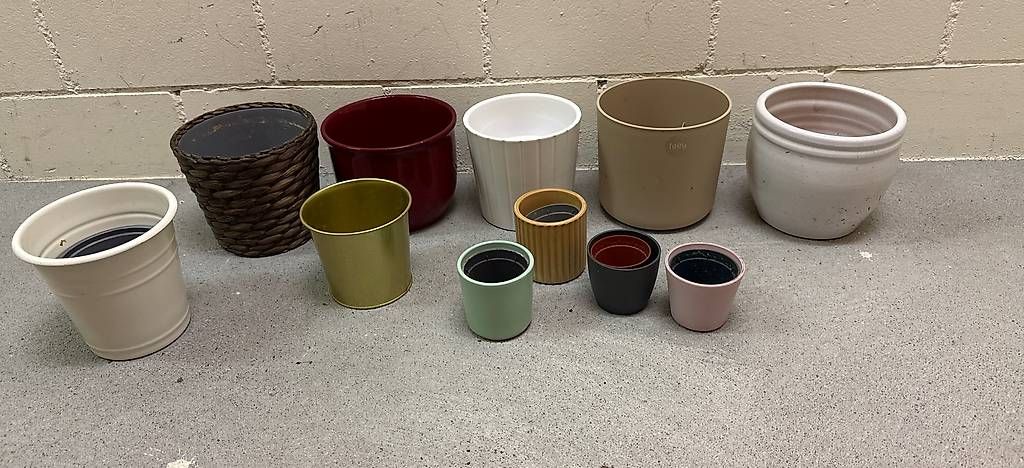 Pots de fleurs: Blumentopfset 11 Stk. – D'occasion à Cham par bree88