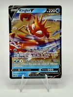 Pokémon Kingler V Holo Strahlende Sterne 028/172 SWSH DE