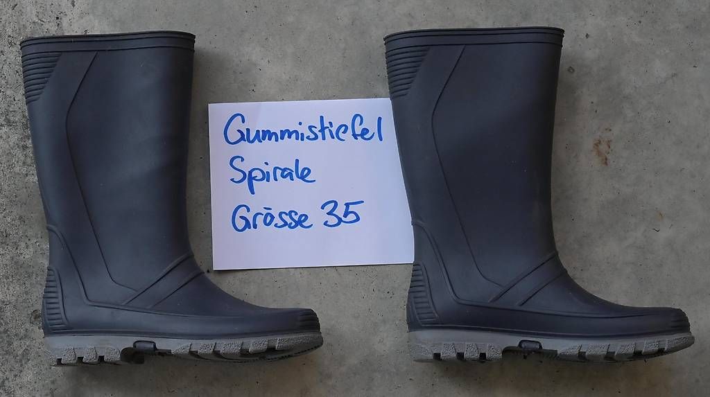 Spirale Scarpe da uomo: Gummistiefel "Spirale", unisex, Gr. 35 – Usato da Dussnang venduto da Mr_lucky