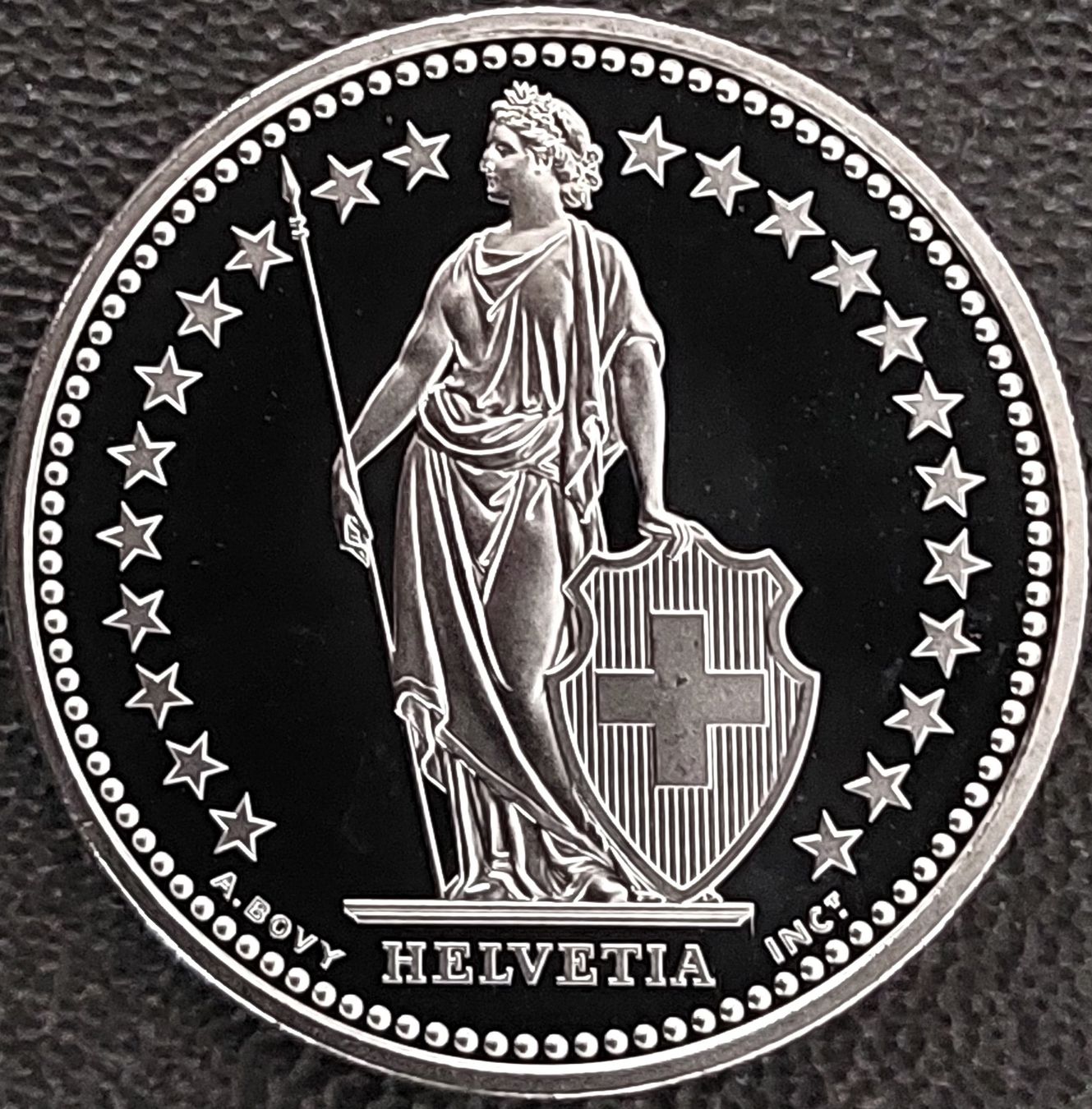Tutti le monete: 2 Franken 2019 stgl. / aus Münzsatz – Nuovo (secondo la descrizione) da Arch venduto da coinsandmore 1