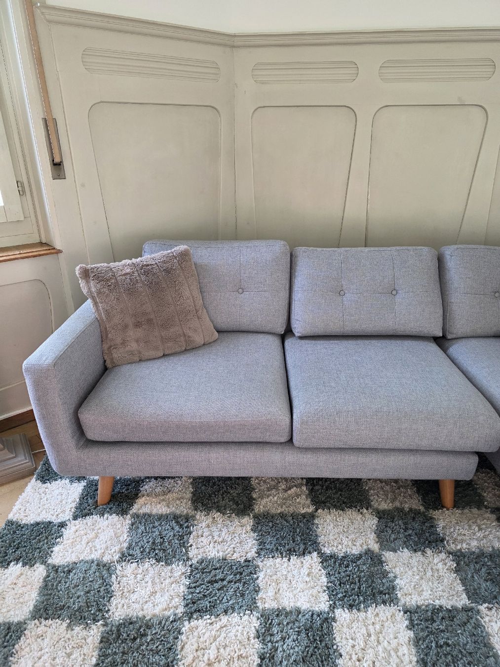 Sofas: Ecksofa grau mit Recamiere – D'occasion à Zürich par aez_25sd 1
