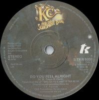 KC And The Sunshine Band: Do You Feel Alright 7"