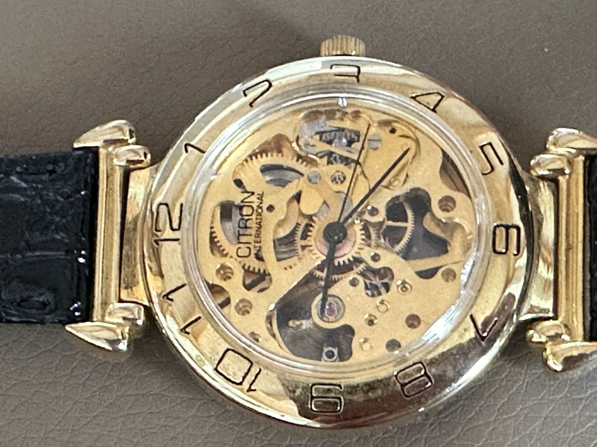 Orologi: Citron international Skelett Armbanduhr – Usato da Herbriggen venduto da Sehrazade 1