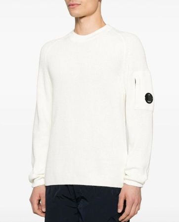 CP Company Pullover – Gr. M / 48 – weiss