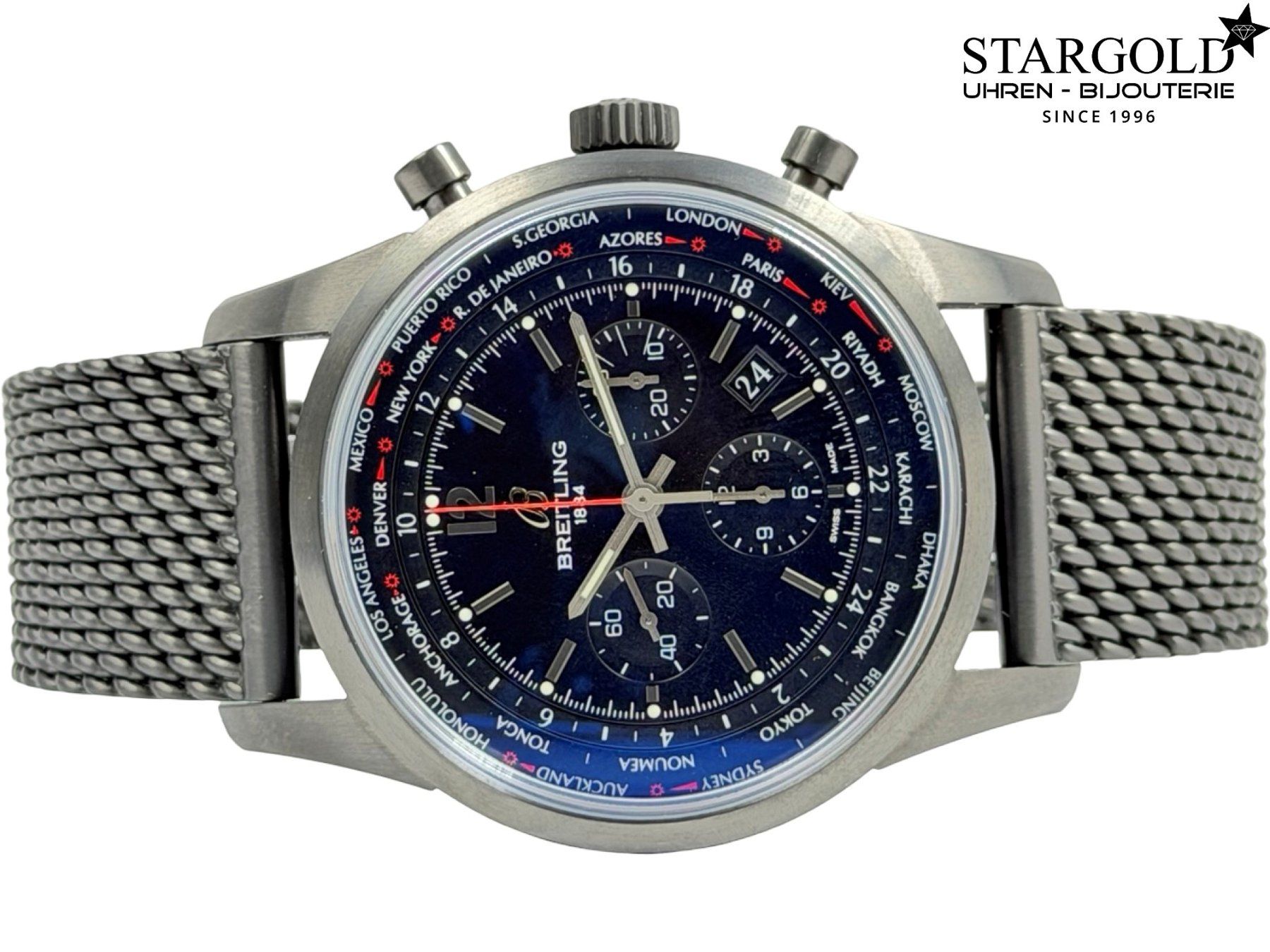 Breitling Orologi: Breitling Transocean Unitime Pilot - MB0510U6/BC80/159M – Usato da Zürich venduto da Stargold-Uhren 3