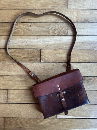 Kartentasche Ledertasche Handtasche Schweizer Armee
