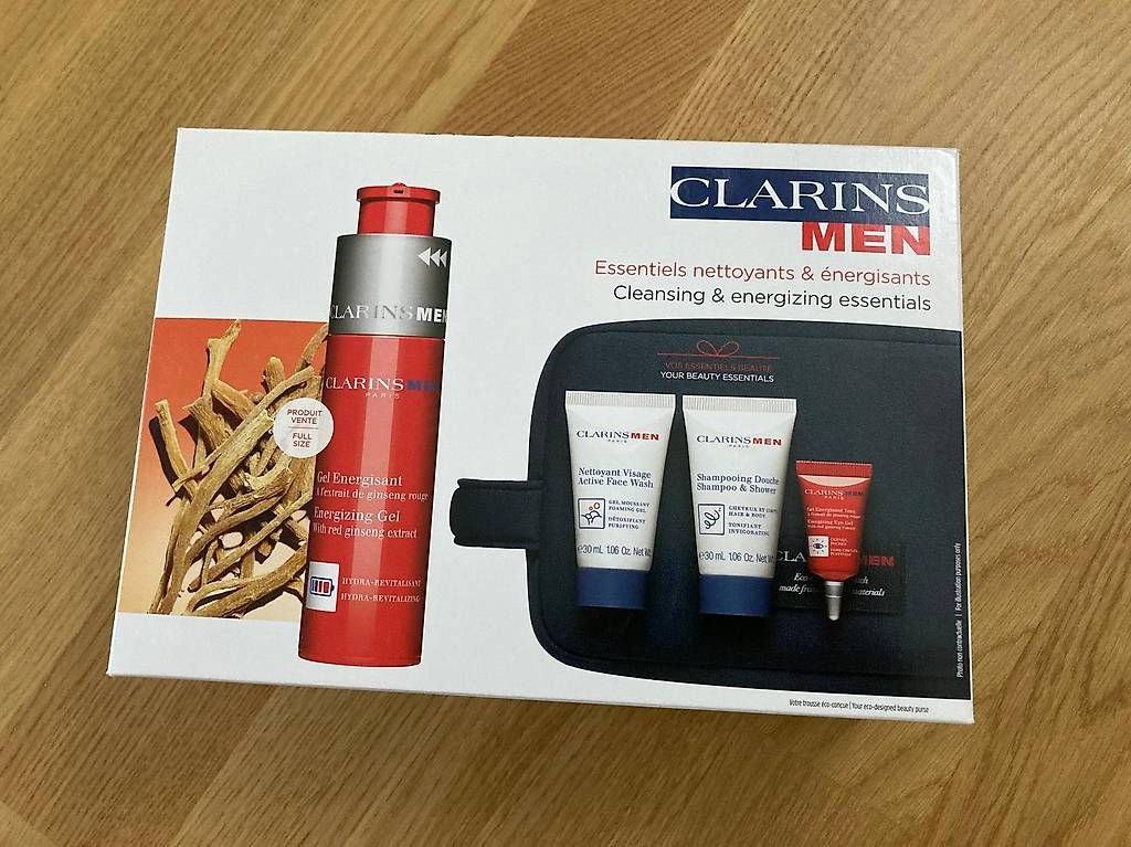 Cura del viso: Clarins Men Energizing Kit - neuf – Nuovo e nell'imballaggio originale da Commugny venduto da phi_8kvd