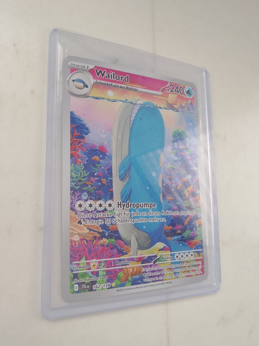 Pokémon Sammelbilder & Trading cards: Pokemon Karte Wailord 162/159 – Neu (gemäss Beschreibung) aus Bellikon von MellonCollieMitTwint