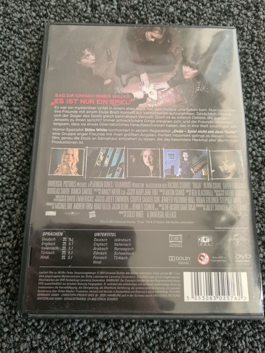 Tous les DVDs: OUIJA(11189) – D'occasion à Ruswil par jan_bxl5 1
