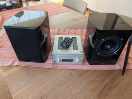 Teac CR-H101DAB CD Receiver mit Lautsprechern S-300NEO