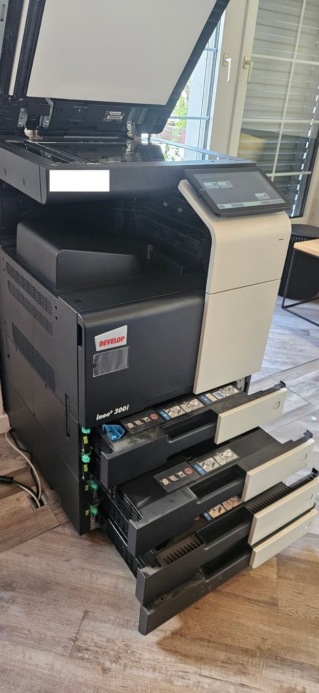 Fotokopierer: Develop ineo+ 300i – A3 Farbkopierer/Drucker/Scanner mit ADF – Gebraucht aus Ebertswil von we4u 2