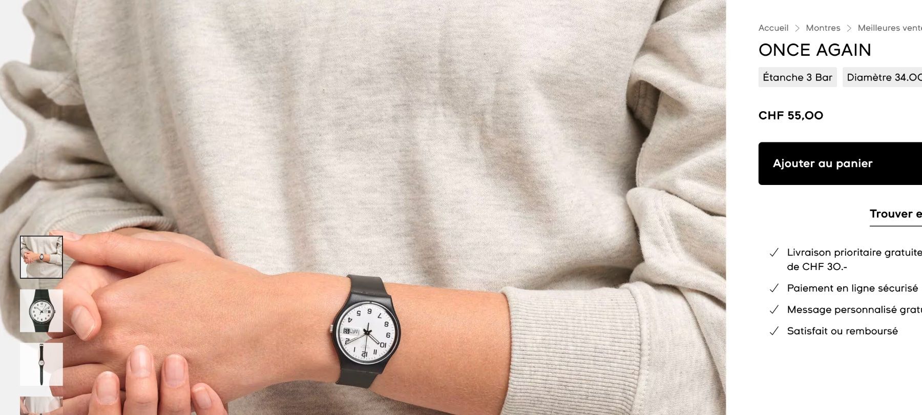 Swatch Orologi: Swatch once again – Usato da Echandens venduto da wsurfer 3