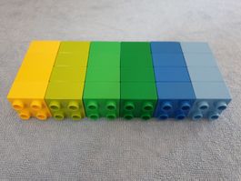Duplo (33) 24 Bausteine 2x2 Noppen