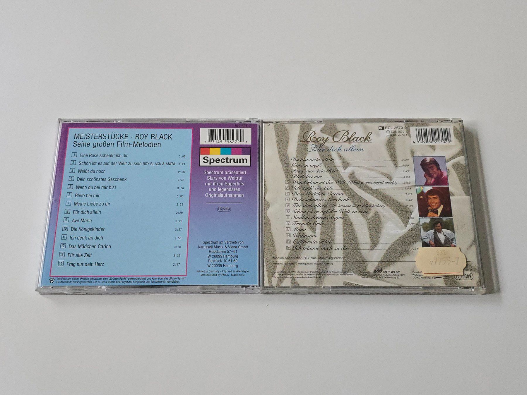 CD: 2 CD Roy Black – Usato da Dättlikon venduto da Wundertuete_ 1