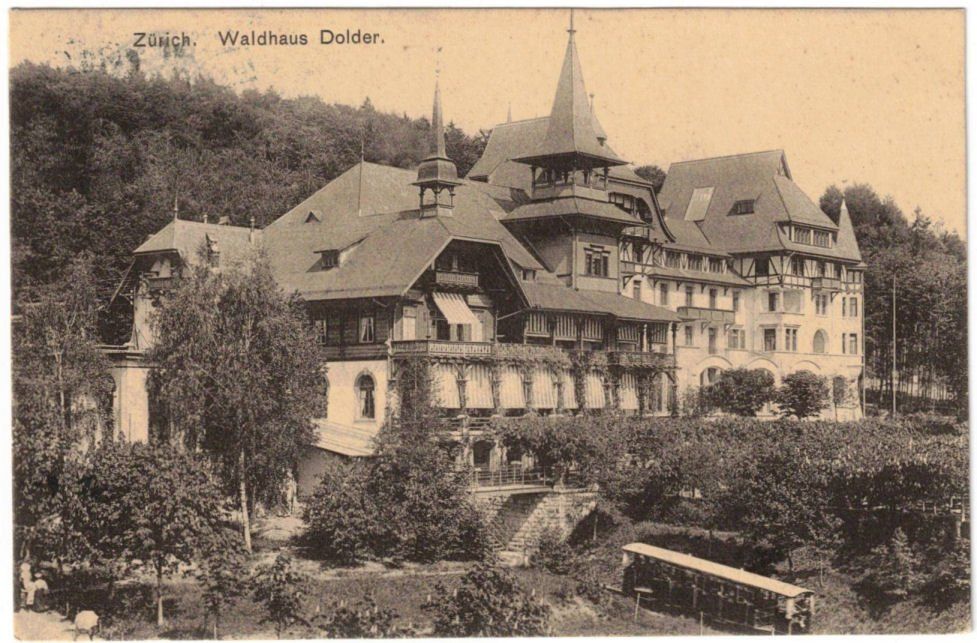 Cartoline postali: Zürich - Dolder mit Standseilbahn (2. Variante) – Usato da Binningen venduto da Mountainrider