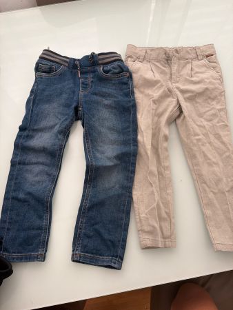Kinder Hosen Jeans und Stoff Hose Grösse 116