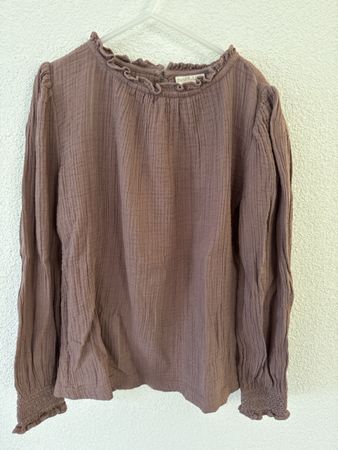 Musselin Bluse Pomp de lux Grösse 134/140 