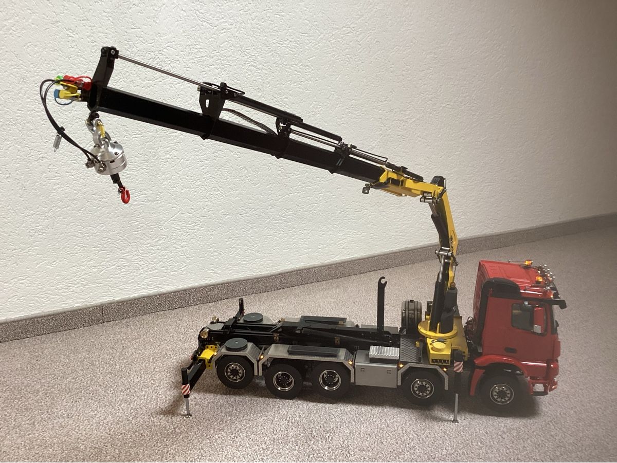 Modellismo RC: Hydraulischer Kran / Abrollkipper 10x10 – Nuovo (secondo la descrizione) da Birr venduto da goldwing1010 2