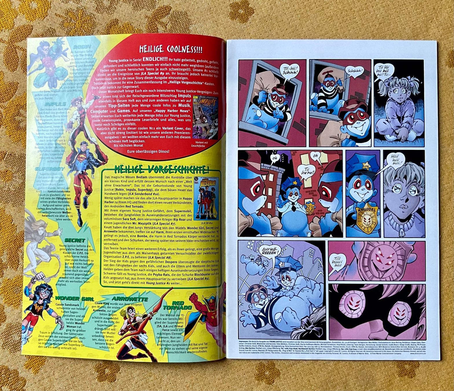 Comics: Young Justice Heft Nr 1 von 2000 – Gebraucht aus Endingen von nathan05 1