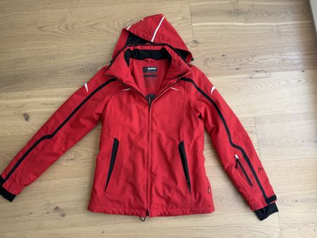 Skijacke Maier Sports rot Grösse 36 mit Kapuze