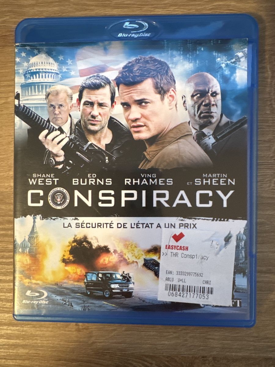 Alle DVDs: Blu-ray Conspiracy, Thriller action, Occasion – Gebraucht aus Veyrier von Deniro2
