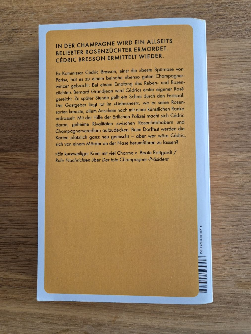 Libri: Blutroter Champagner - Carlo Feber – Usato da Bern venduto da miruslav 1