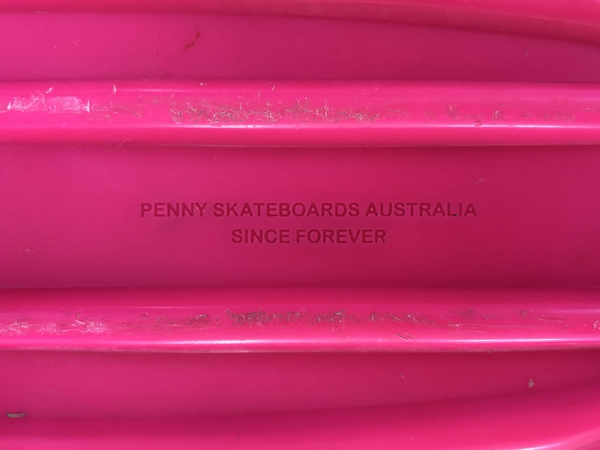 Penny Skateboards Skateboards: Mini Skateboard Penny Australia Pink – Usato da St-Sulpice VD venduto da Maddi_the_biker 4