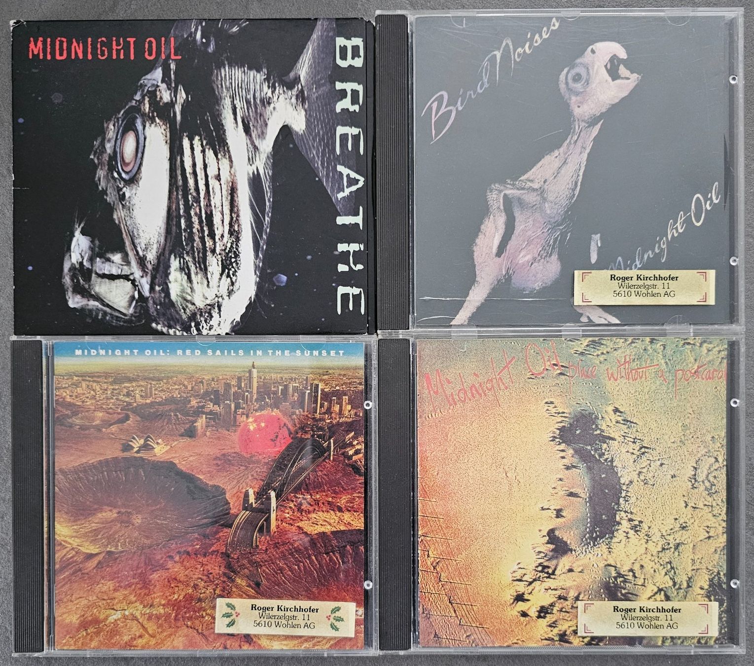 CD: Midnight Oil CD's – Usato da Unterkulm venduto da Chaplyn2018