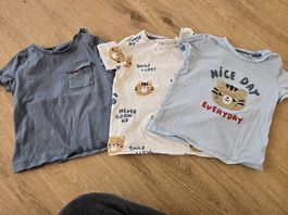 3 T Shirts Gr. 80 C&A