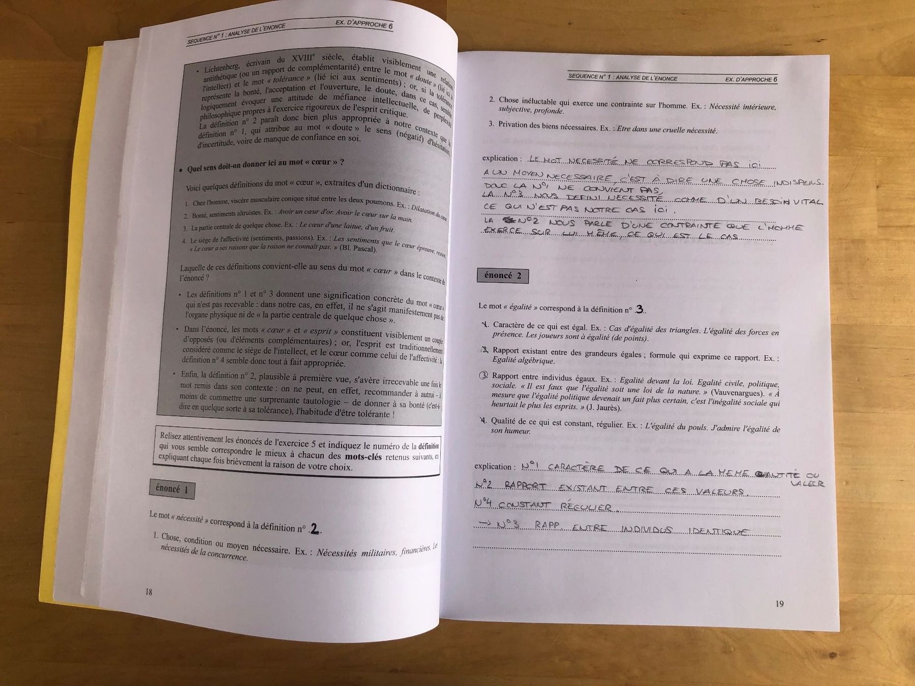 Libri: Apprentissage de la dissertation séquences 1 & 4-5-6 – Usato da St-Aubin FR venduto da Tiweety 2