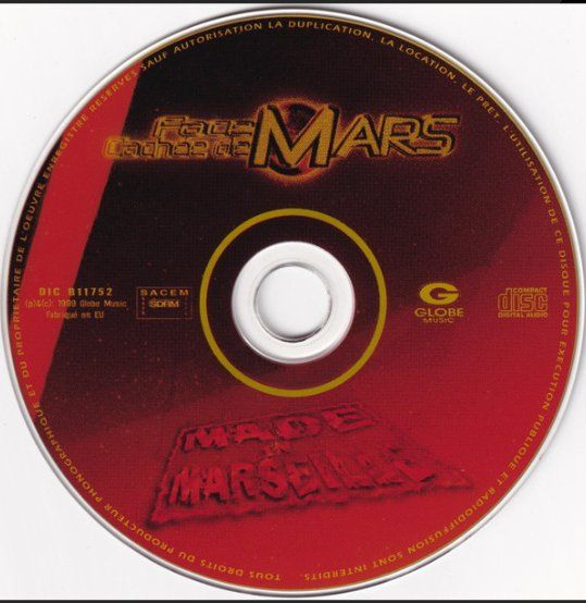 CDs: Face cachée de Mars CD Original Rap Francais Marseille! (55) – Gebraucht aus etoy von Vinyle-is-back.com 2