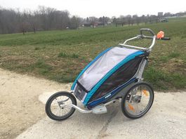 Thule Chariot CX2 Kinderanhänger inkl Jogging- und Buggy-Set