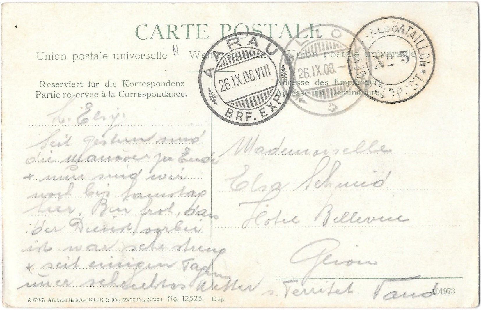 Cartes postales: Aarau Rathausgasse – D'occasion à Olten par clotaldi 1