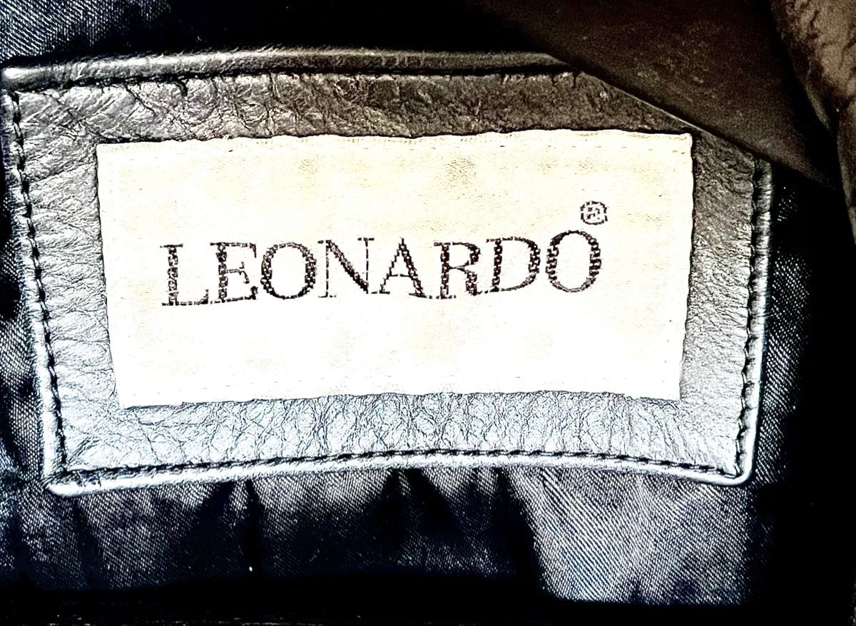 Giacche: Leonardo Damen Lederjacke, Grösse 36, schwarz – Usato da Zürich venduto da Hypera 4