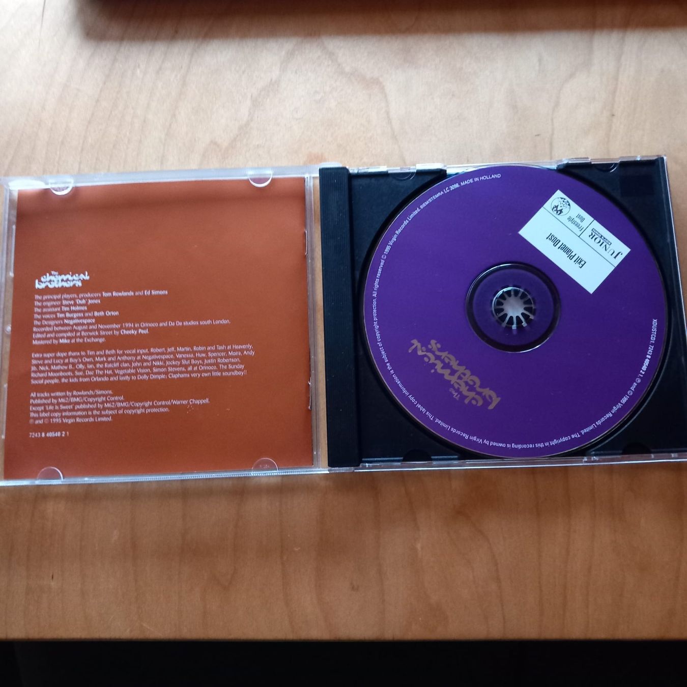 CD: Chemical Brothers - Exit Planet Dust – Usato da Ganterschwil venduto da zaz_h9b6 1