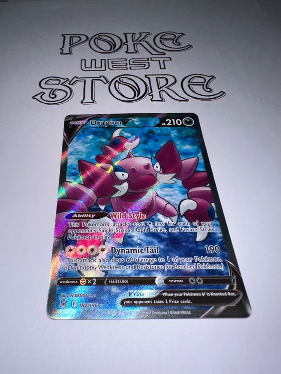 Drapion V 182/196 Lost Origin EN Kaufen auf Ricardo