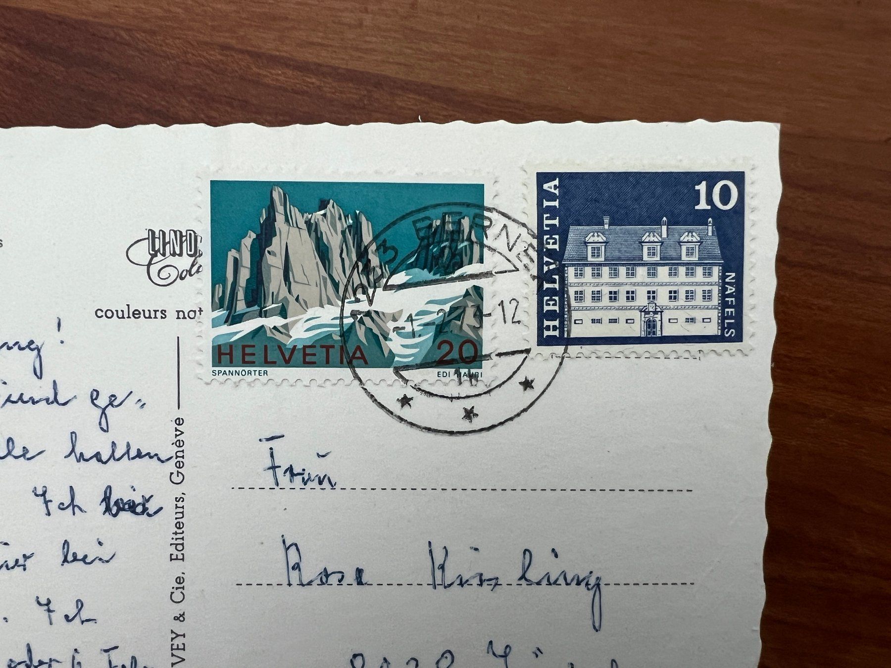 Cartoline postali: AK  1973 Genf   (G2284) – Usato da Hinwil venduto da Sidi4 1
