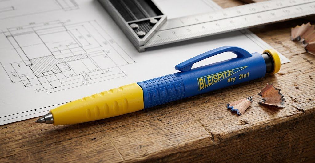 Penna & Evidenziatori: BLEISPITZ Tiefloch-Marker 2in1 – Nuovo e nell'imballaggio originale da Jegenstorf venduto da Bracher_Store