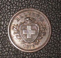 1876 - 1 RAPPEN UNZ