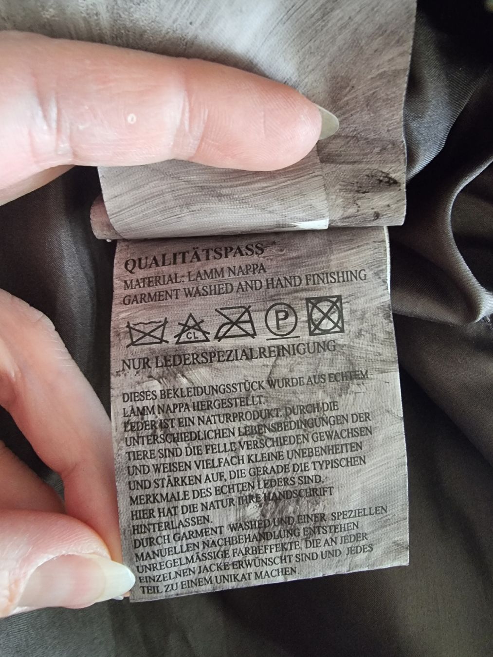 Giacche: Milestone Lederjacke Damen, braun Gr. 46 – Usato da Rombach venduto da SYW 7