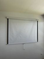 Projektionsleinwand weiss 152x152