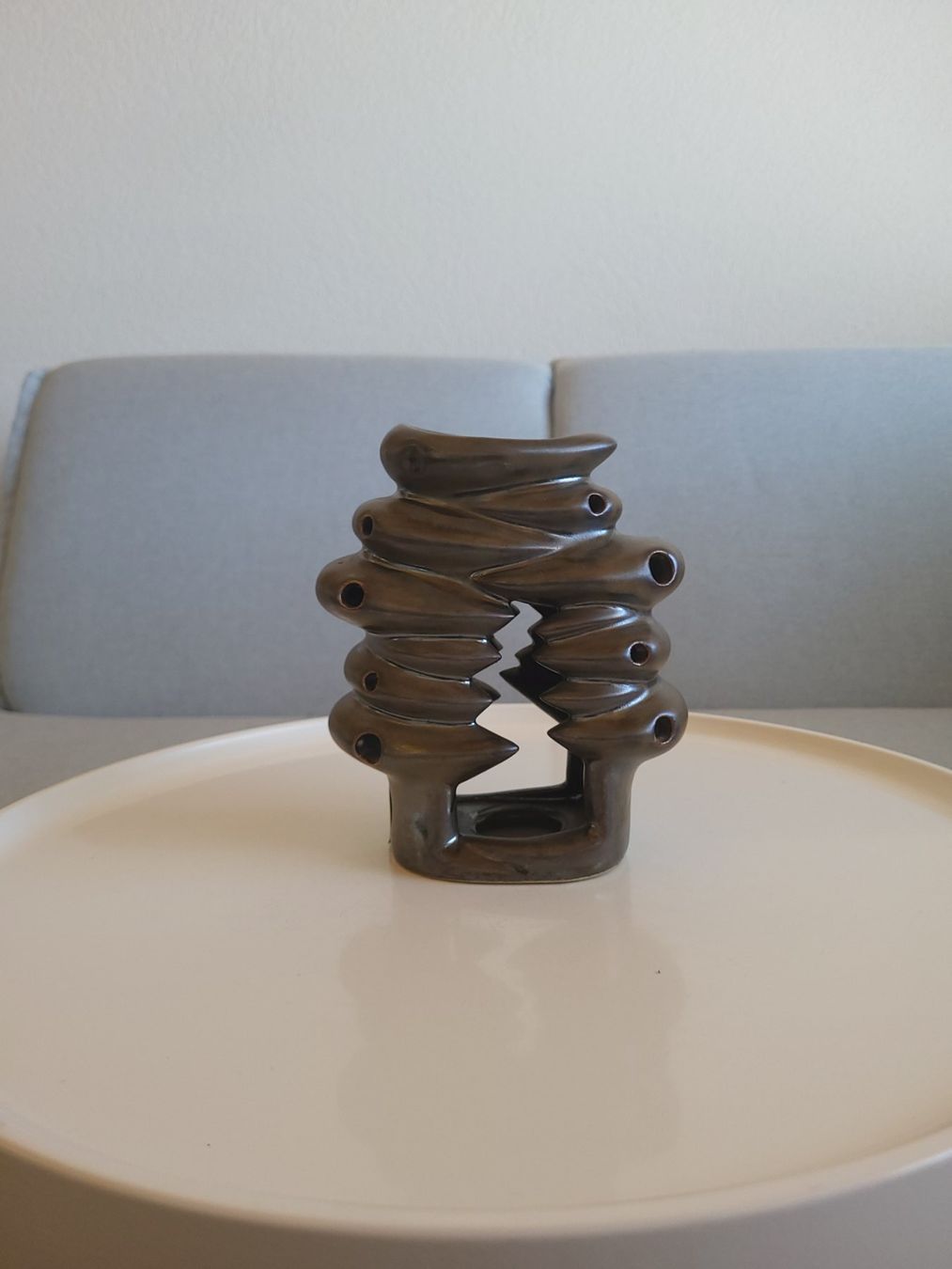 Portacandele: " SIRYKID " Handgemachte  Keramik Aroma Duftlampe – Usato da Savièse venduto da qm2710 1