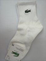 Lacoste Socken weiss Grösse 36-39 size neu mit Etikett