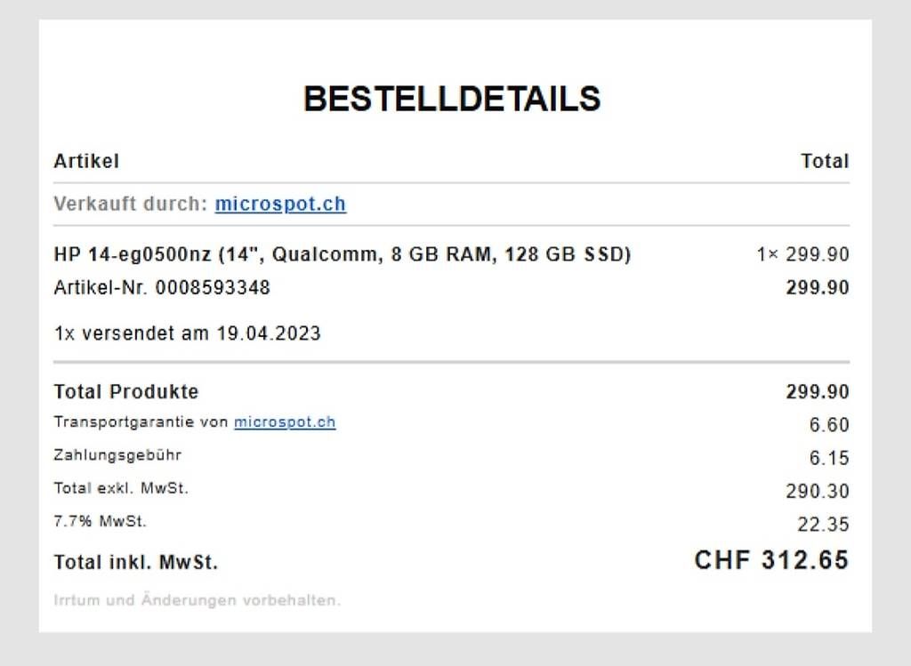 Notebook: HP - Laptop – Usato da Allschwil venduto da Chri_s90 1