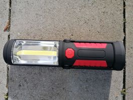 LED/COB Arbeitslampe Taschenlampe Magnetisch Rot, fabrikneu